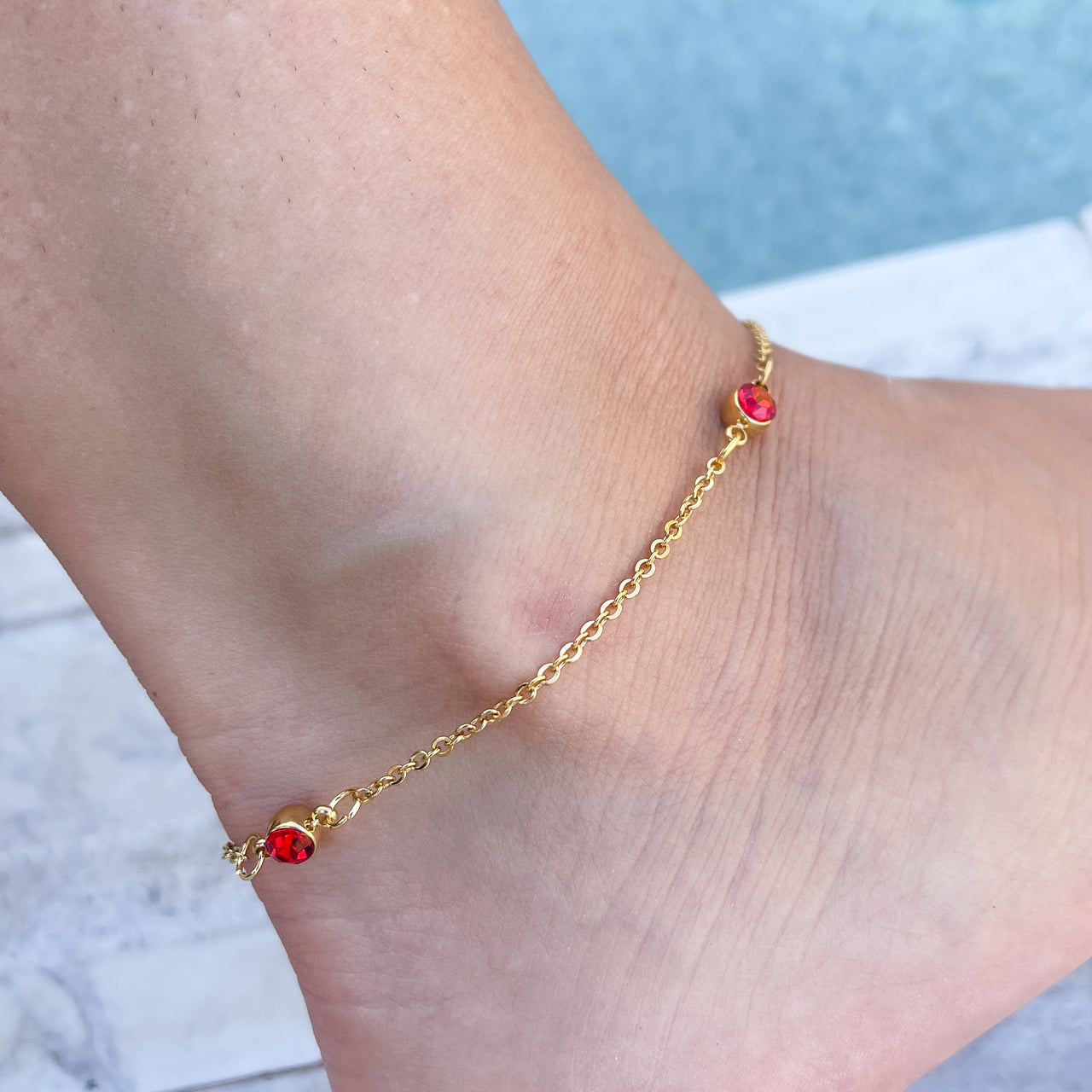 The Rania Anklet