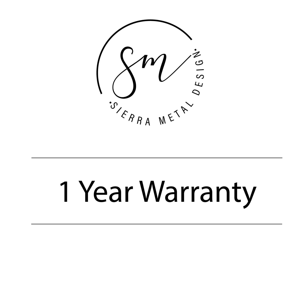 1 Year Warranty