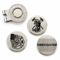 Thumbnail for Firefighter Golf Ball Marker Set of 3