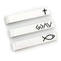 Thumbnail for Christian Tie Clip Set of 3