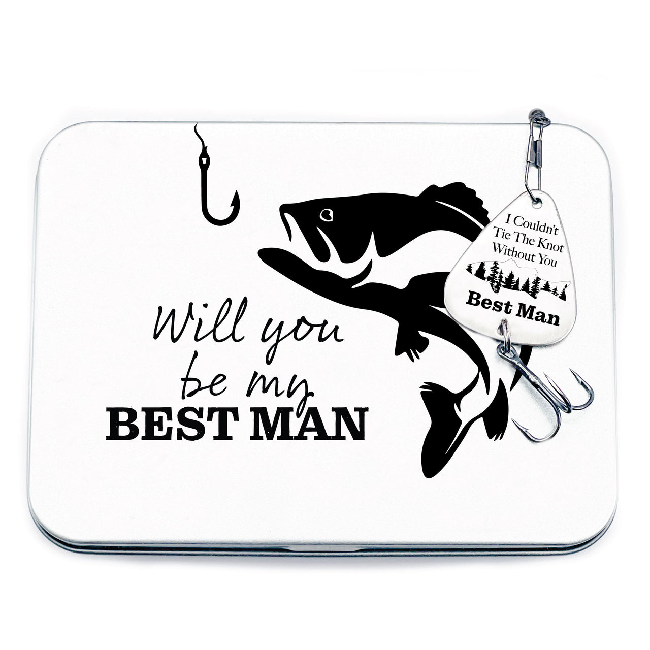 Best Man Fishing Lure + Tin