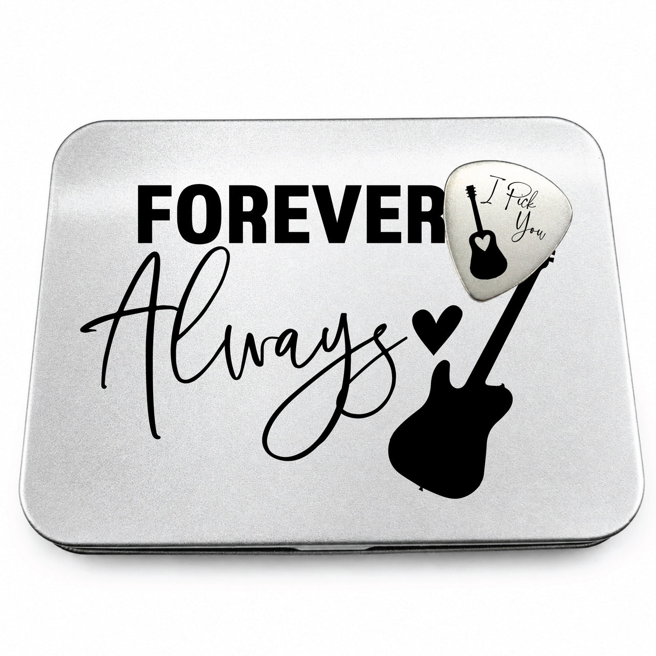 The Lenox Guitar Pick + Tin