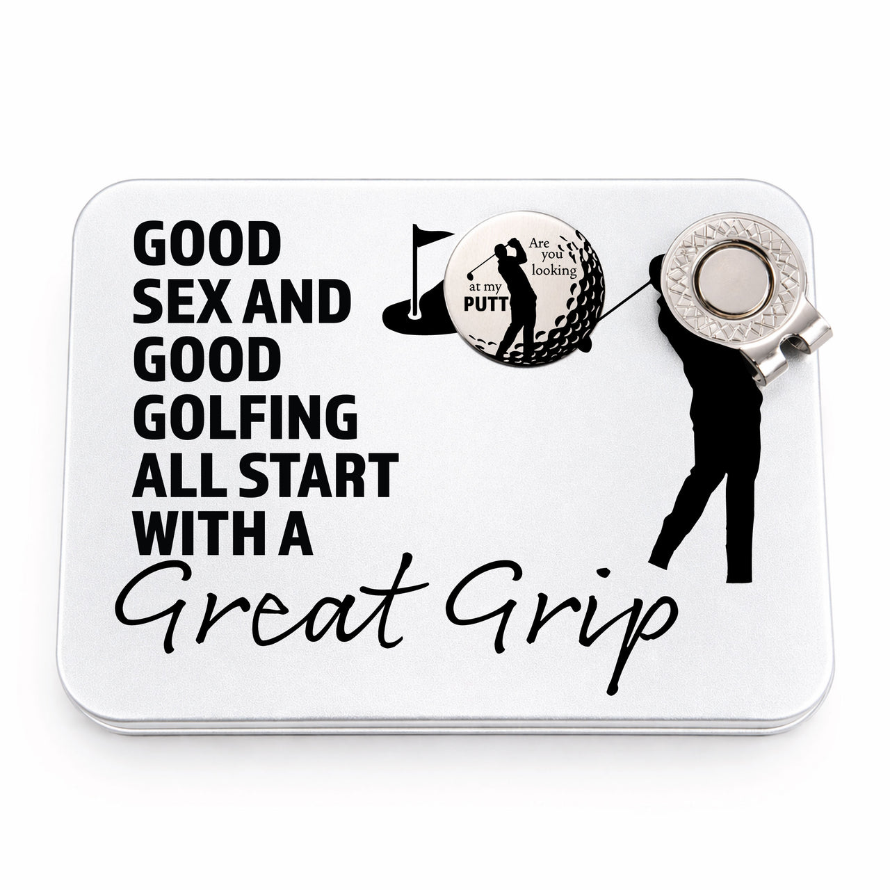 The Orlando Golf Ball Marker + Tin
