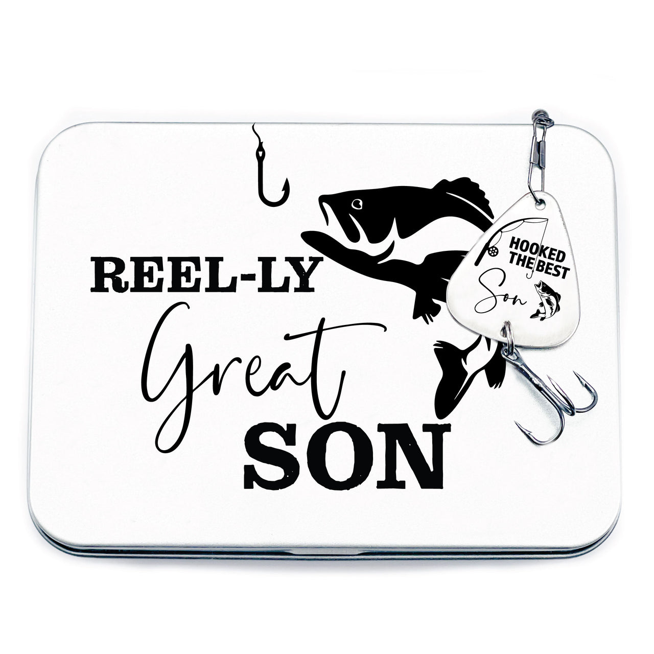 Huntsville Son Fishing Lure + Tin