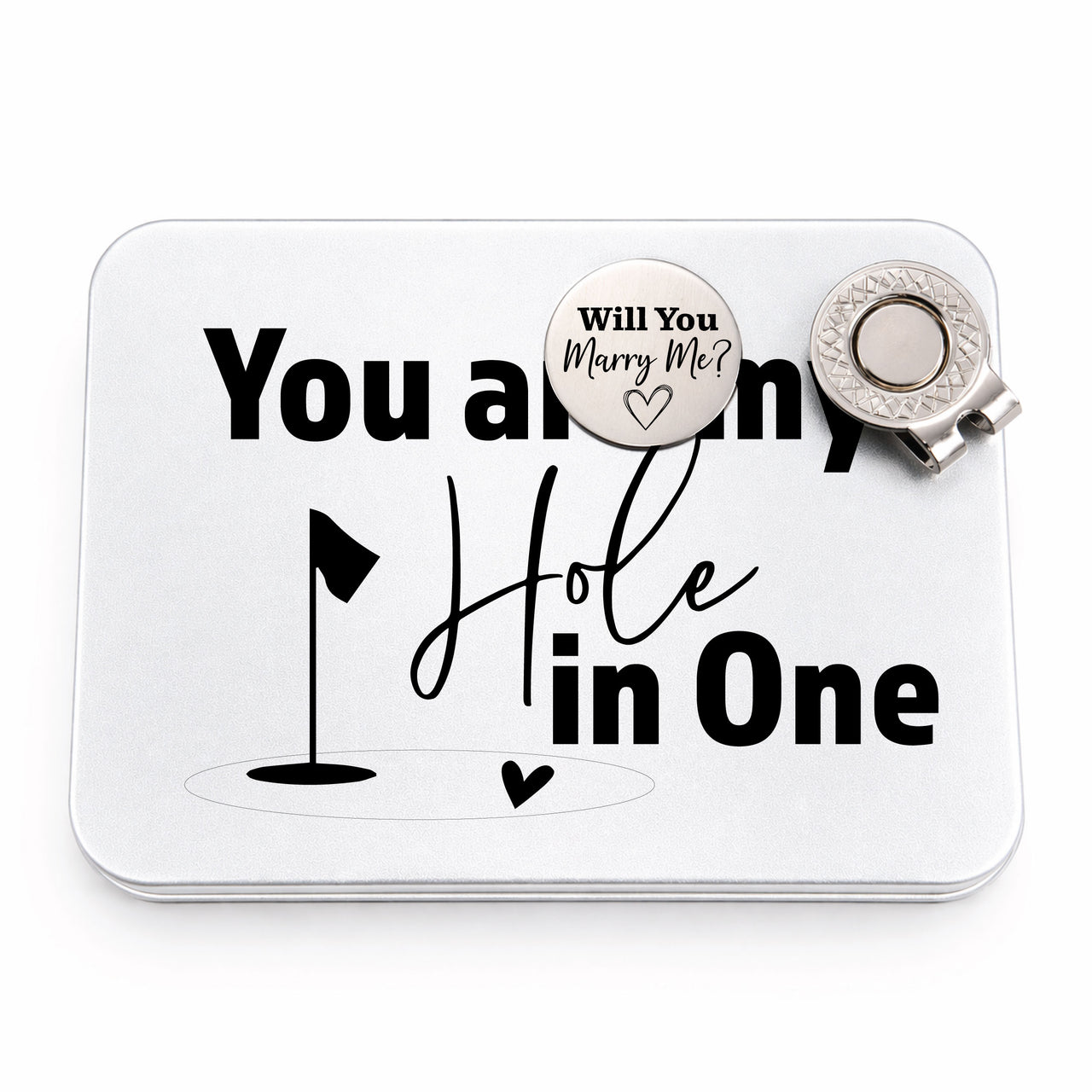 Marry Me Golf Ball Marker + Tin