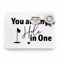 Thumbnail for Marry Me Golf Ball Marker + Tin
