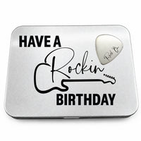 Thumbnail for The Bday Guitar Pick + Tin
