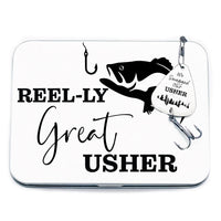 Thumbnail for Usher Fishing Lure + Tin