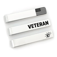Thumbnail for Veteran & USA Tie Clip Set of 3