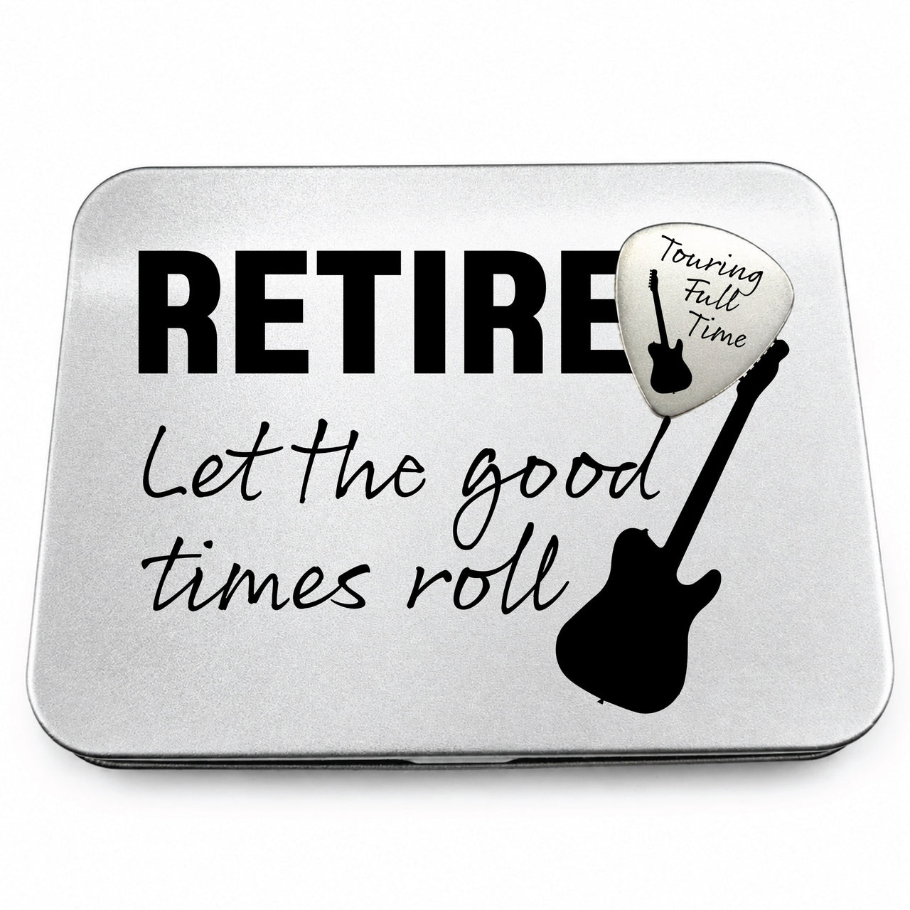 The Touring Full Time Guitar Pick + Tin