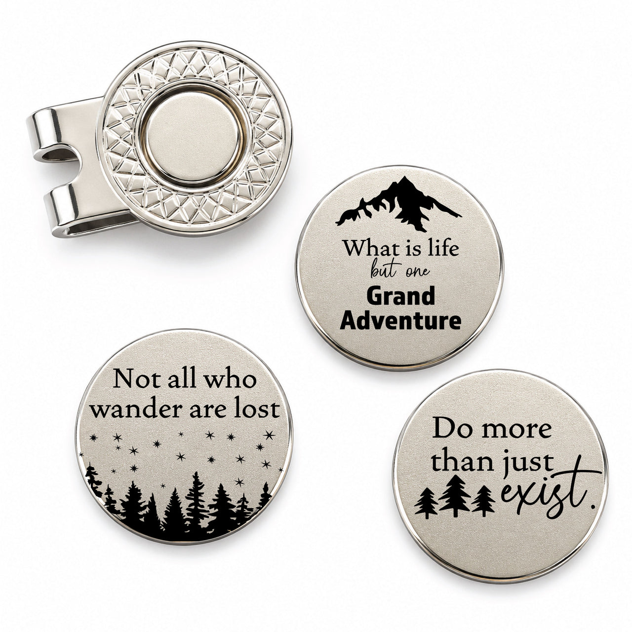 Adventure Golf Ball Marker Set of 3