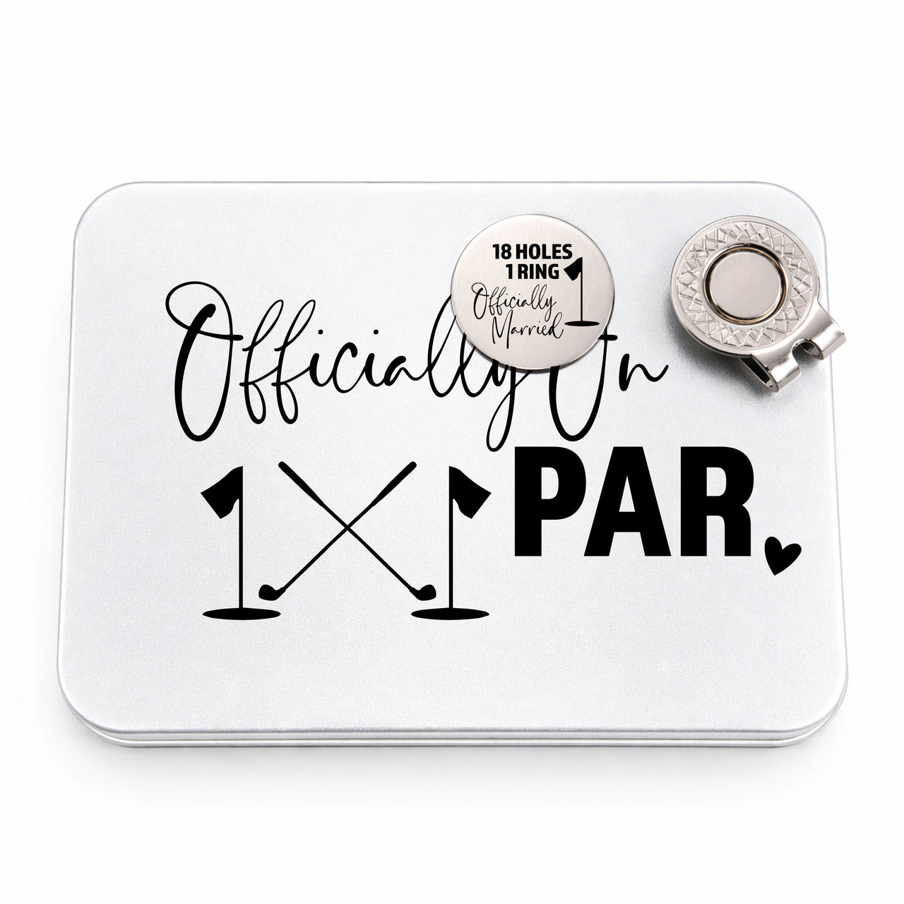 Officiant Golf Ball Marker + Tin