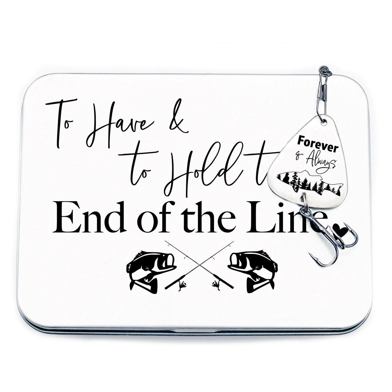 Groom Fishing Lure + Tin
