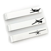 Thumbnail for Aviation Tie Clip Set of 3