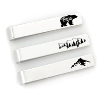 Thumbnail for Papa Bear Tie Clip Set of 3