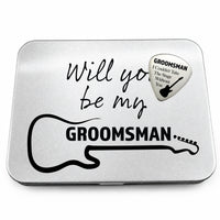 Thumbnail for The Groomsman Guitar Pick + Tin