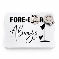 Thumbnail for Fore-ever & Always Golf Ball Marker + Tin