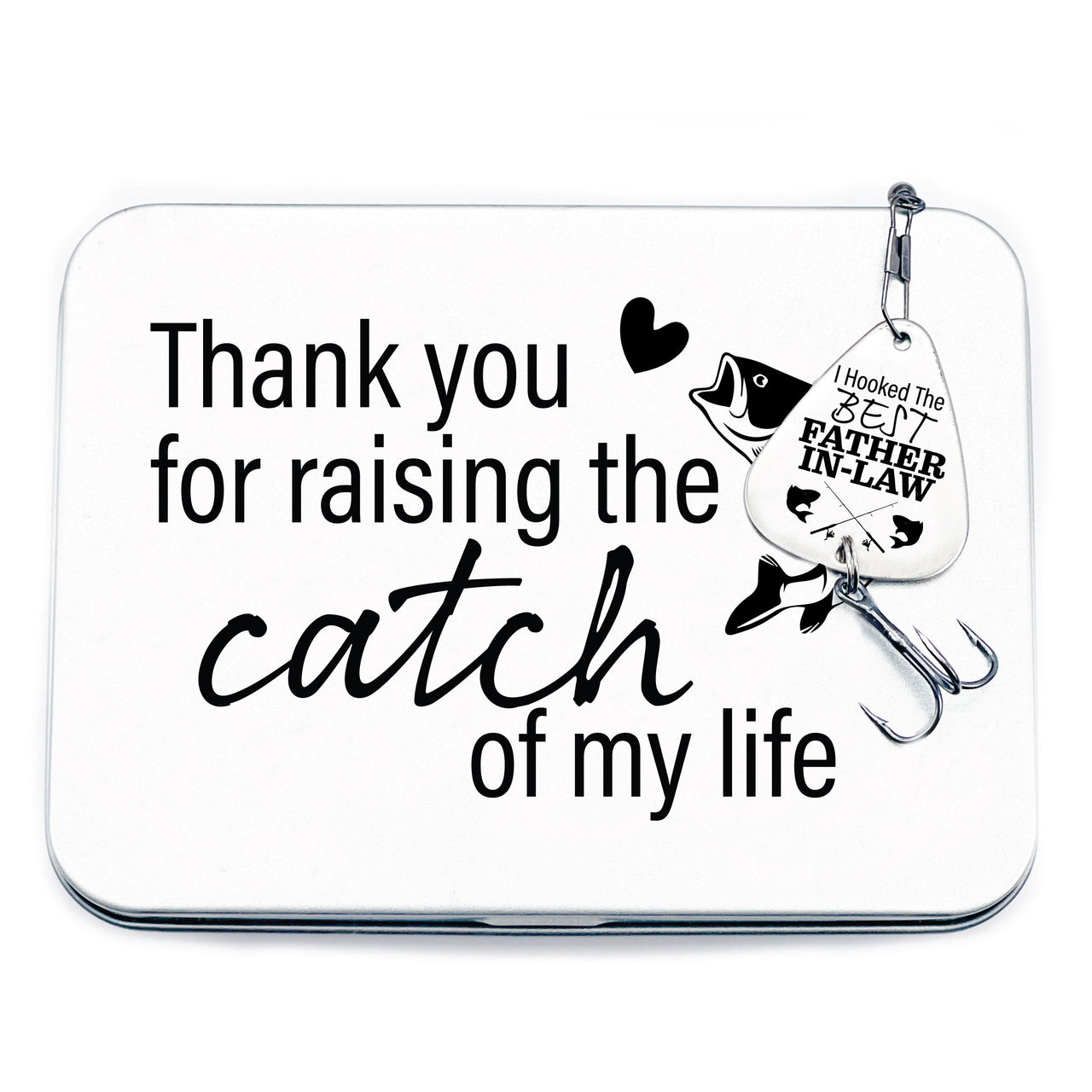 Best Father in Law Fishing Lure + Tin