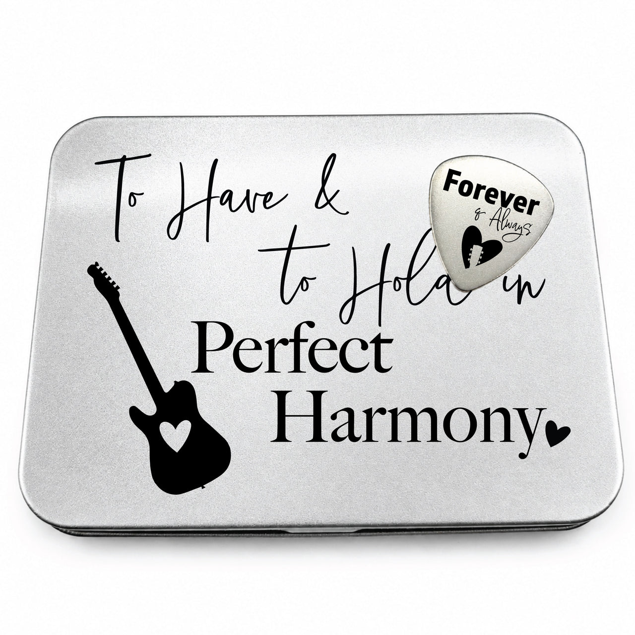 The Harmony Guitar Pick + Tin