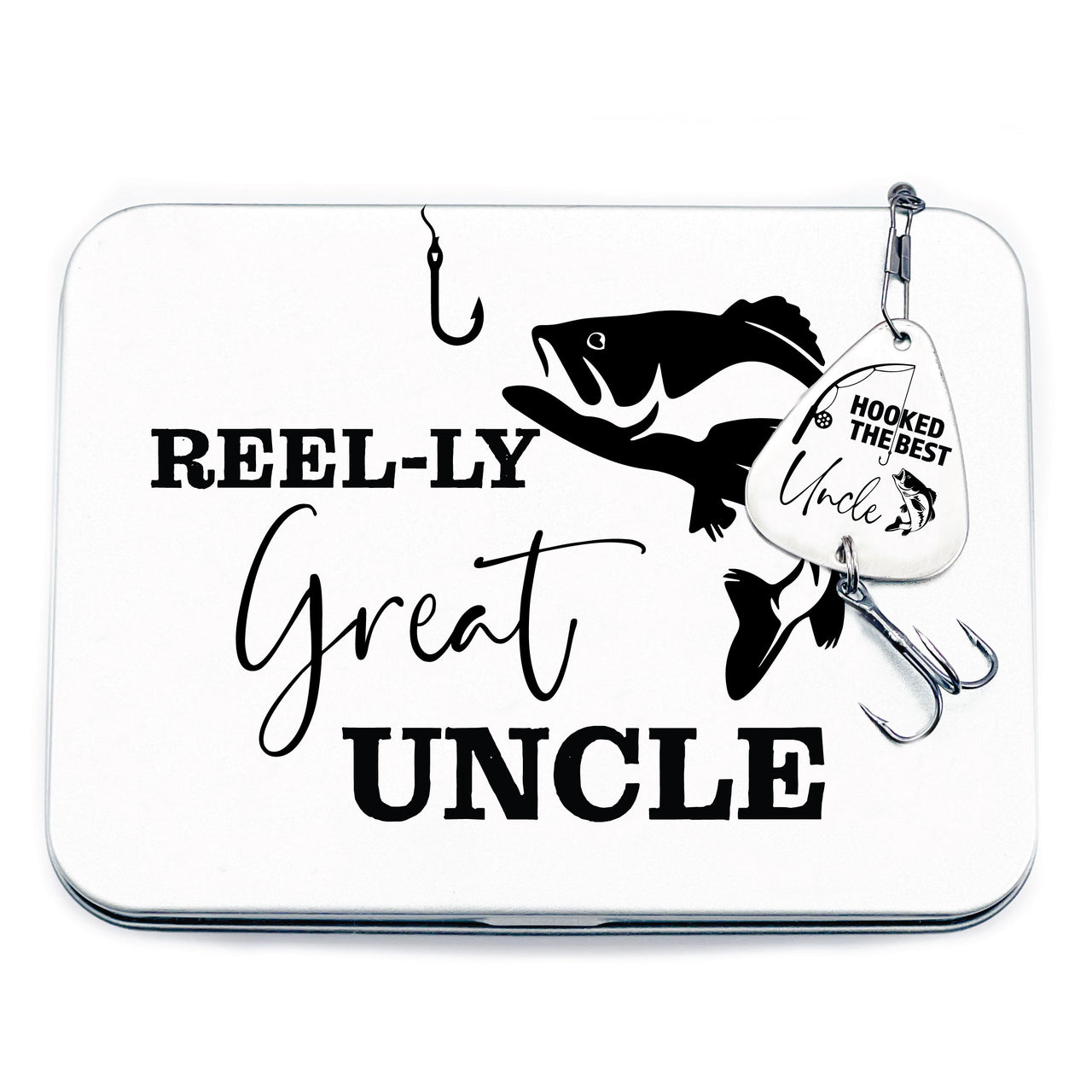 Huntsville Uncle Fishing Lure + Tin