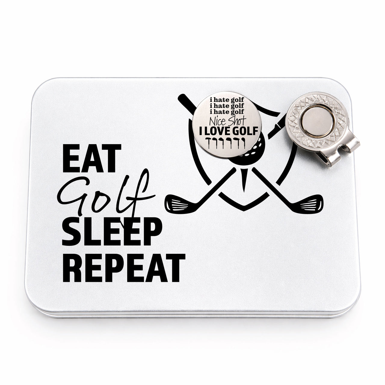 The Escondido Golf Ball Marker + Tin