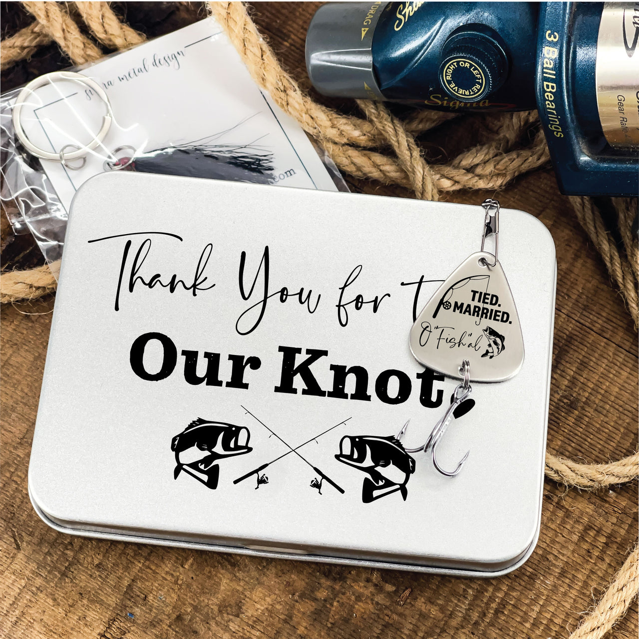 Officiant-Pastor Fishing Lure + Tin