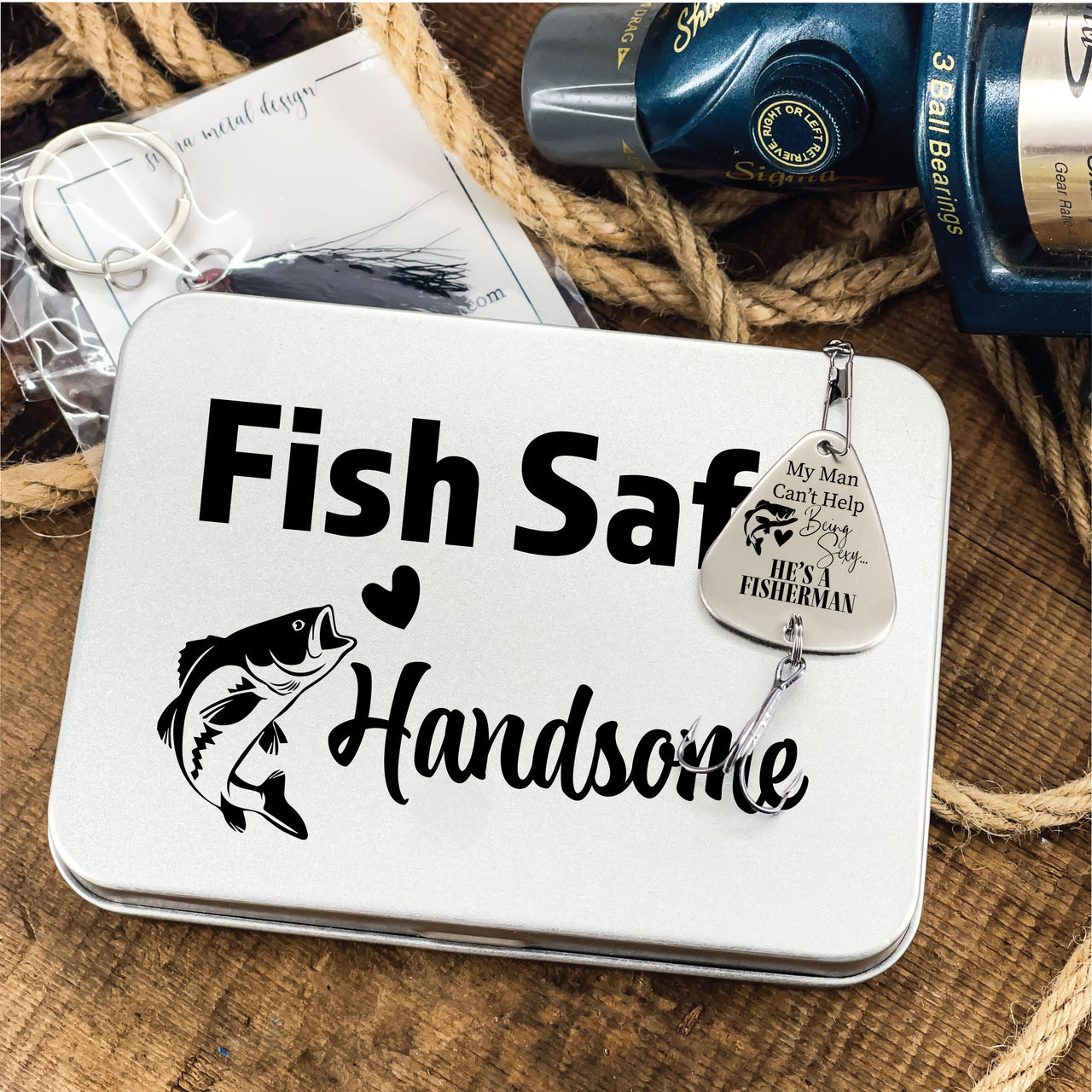 The Sexy Fisherman Fishing Lure + Tin