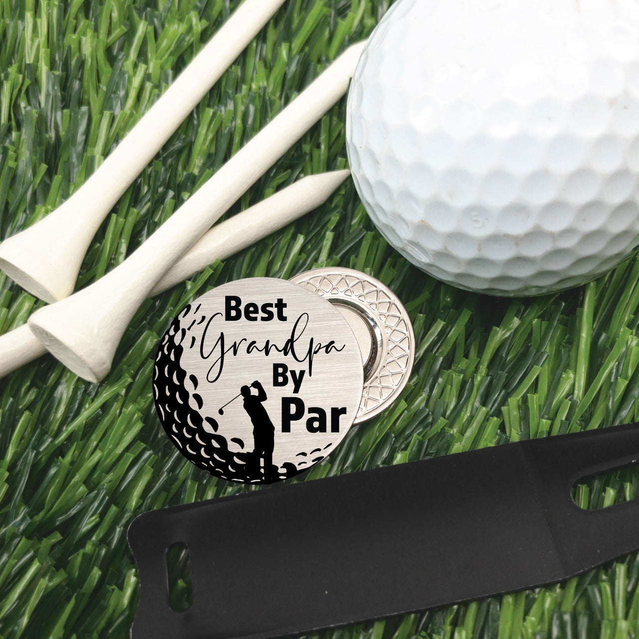 Killeen Grandpa Golf Ball Marker + Tin