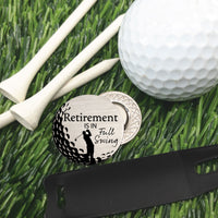 Thumbnail for Retired Golf Ball Marker + Tin