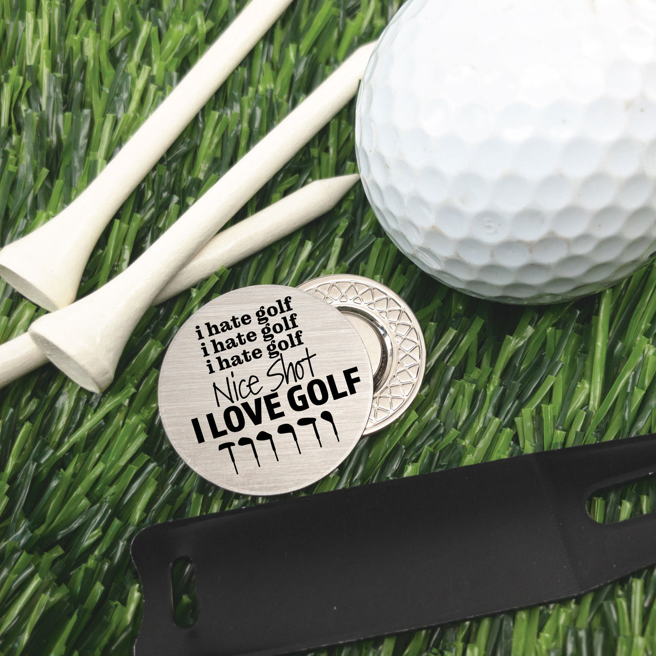 The Escondido Golf Ball Marker + Tin