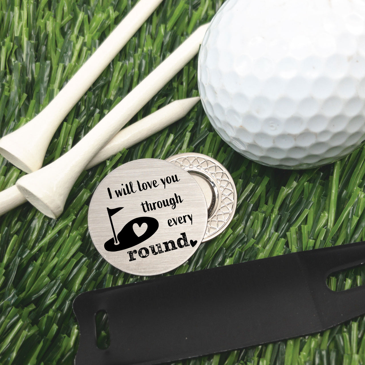 The Stowe Golf Ball Marker + Tin
