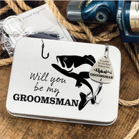 Thumbnail for Groomsman Fishing Lure + Tin