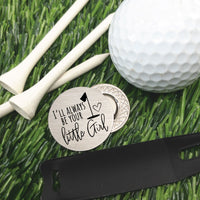 Thumbnail for Forever Your Little Girl Golf Ball Marker + Tin