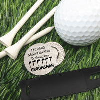 Thumbnail for The Groomsman Golf Ball Marker + Tin