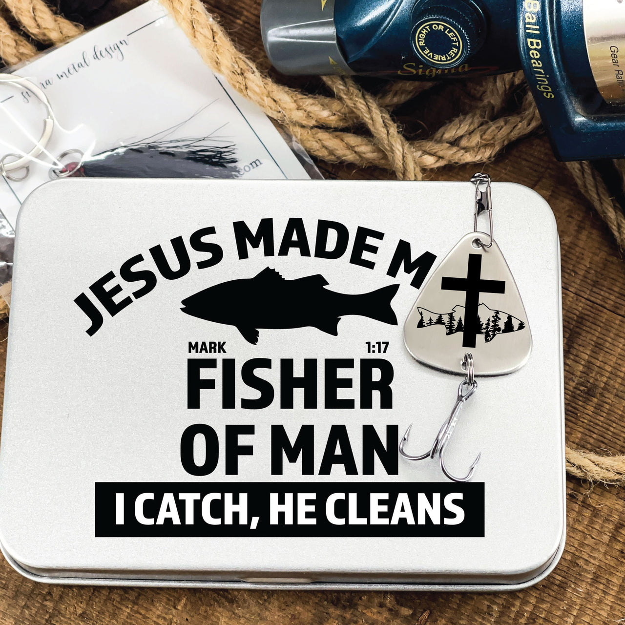 The Faith & Fishing Lure + Tin