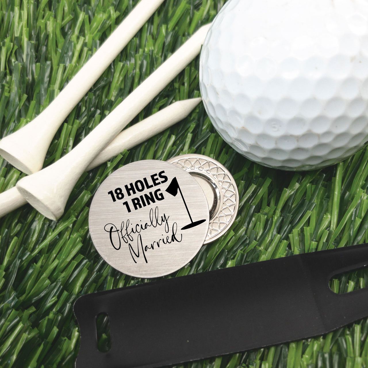 Officiant Golf Ball Marker + Tin