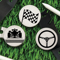 Thumbnail for Racing Golf Ball Marker Set of 3