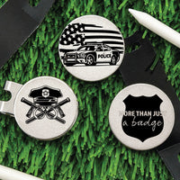 Thumbnail for Police Golf Ball Marker Set of 3