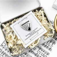 Thumbnail for The Groomsman Guitar Pick + Tin