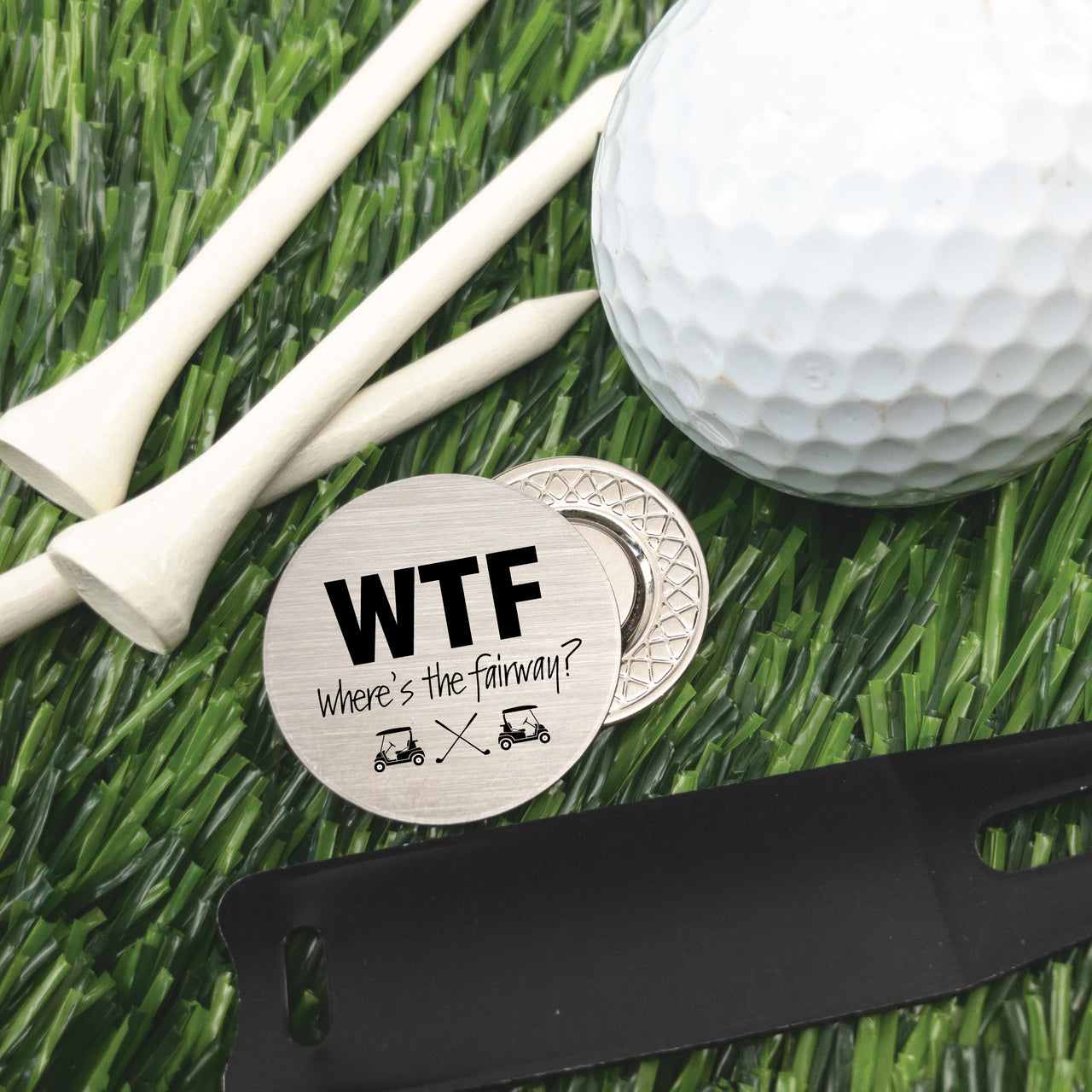 The Rochester Golf Ball Marker + Tin