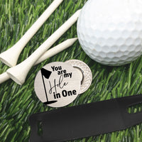 Thumbnail for Fore-ever & Always Golf Ball Marker + Tin