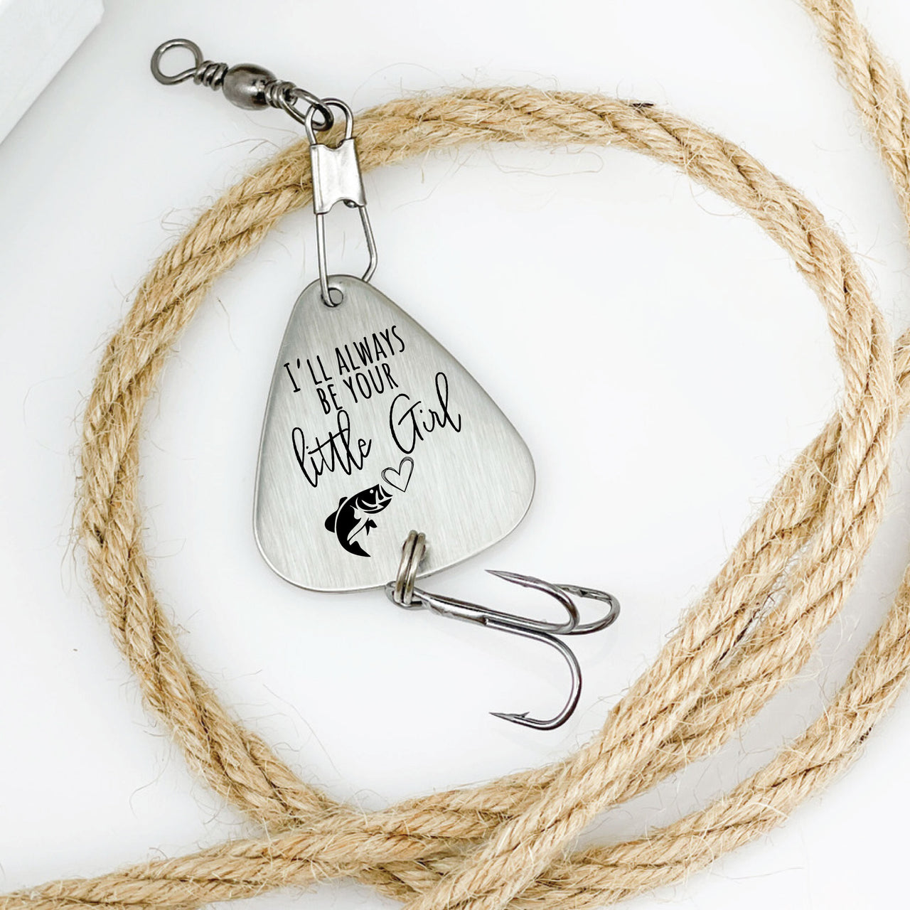 Daddy Fishing Lure + Tin