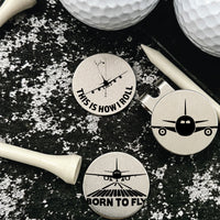 Thumbnail for Commercial Pilot Golf Ball Marker Set of 3