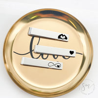 Thumbnail for “Us” Tie Clip Set of 3