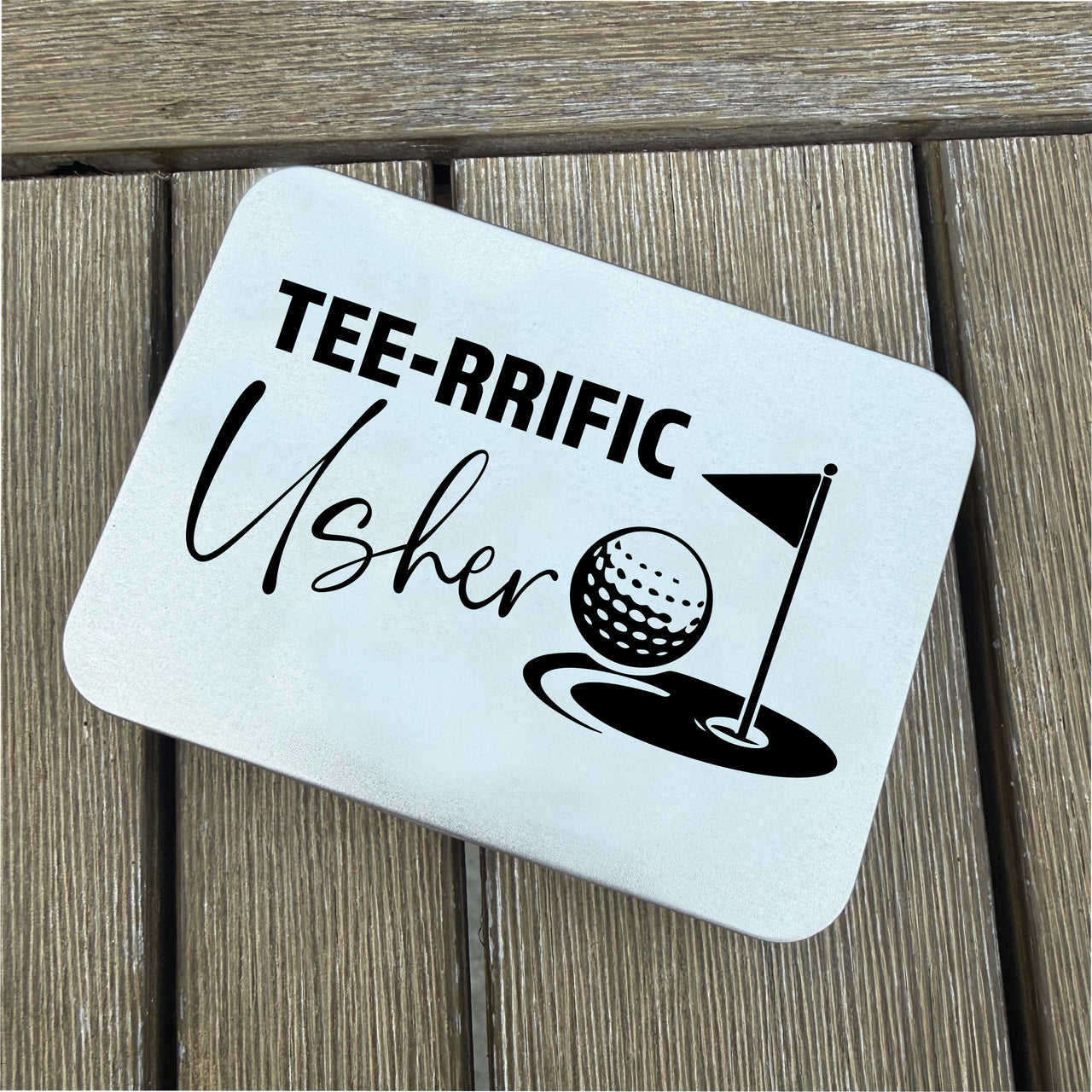 Usher Golf Ball Marker + Tin