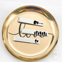 Thumbnail for Guitar Tie Clip Set of 3