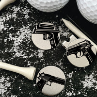 Thumbnail for Gun Golf Ball Marker Set of 3
