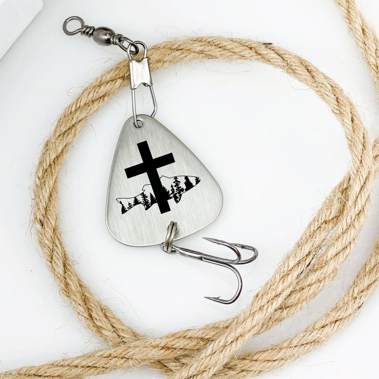 The Faith & Fishing Lure + Tin