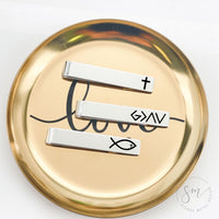 Thumbnail for Christian Tie Clip Set of 3