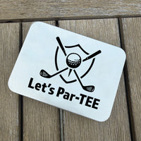 Thumbnail for Let's Par-Tee Golf Ball Marker + Tin